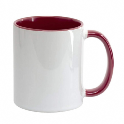 Caneca Interior e Ala VINHO/BORDO  -LIVE SUB 325ML